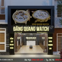 Thiết Kế Nội Thất Shop Đồng Hồ Đăng Quang – Phố Huế